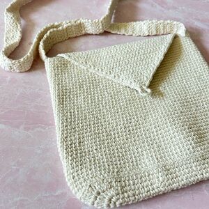 Hand Made Crochet Shoulder Bag